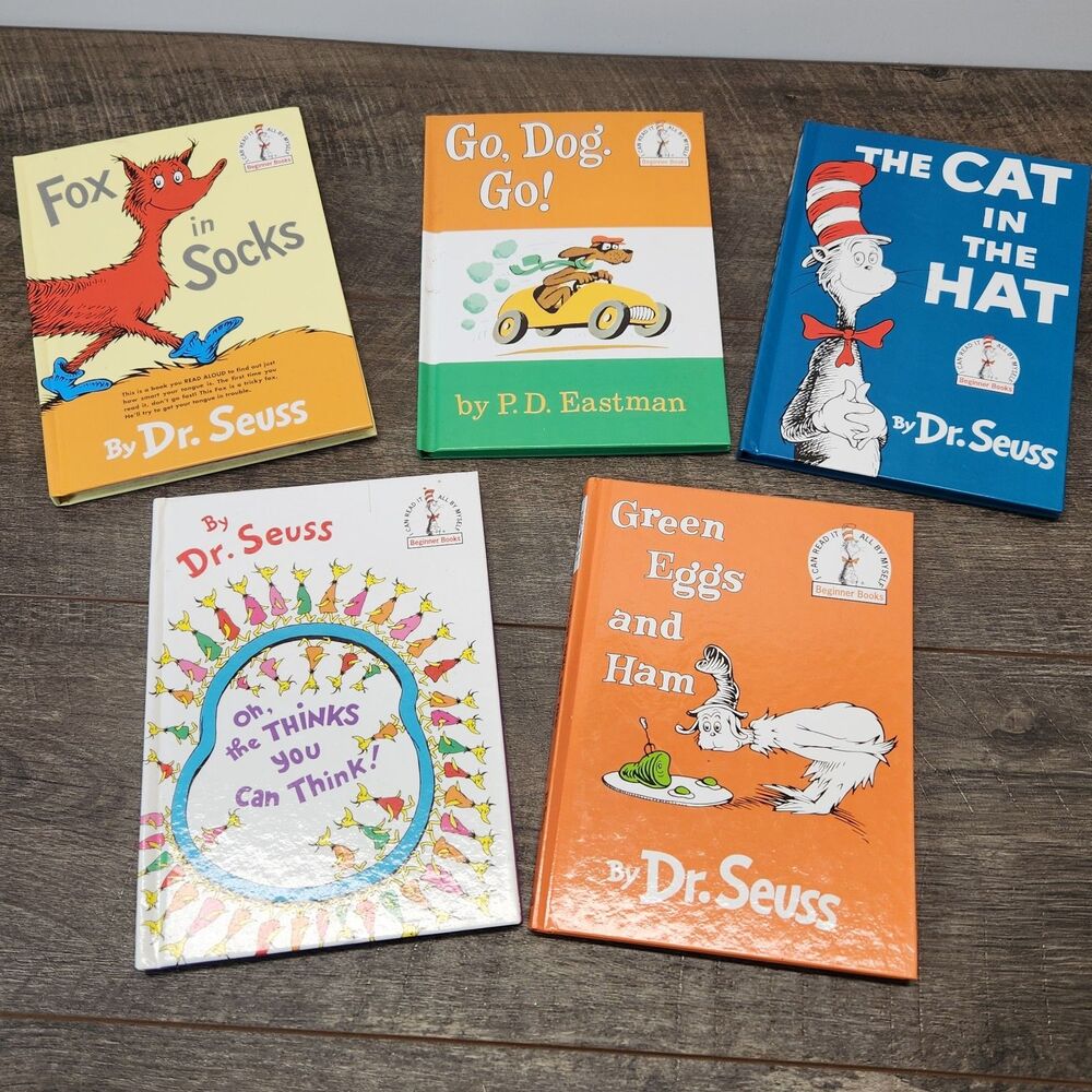 Dr. Suess's Beginner Book Collection Hardcover 5 Book Set